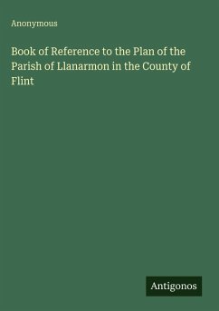 Cover Book of Reference to the Plan of the Parish of Llanarmon in the County of Flint