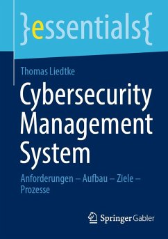 Cybersecurity Management System (eBook, PDF) - Liedtke, Thomas