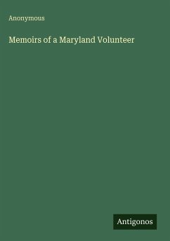Cover Memoirs of a Maryland Volunteer