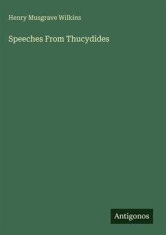 Cover Speeches From Thucydides