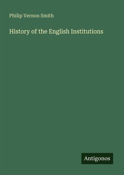 Cover History of the English Institutions