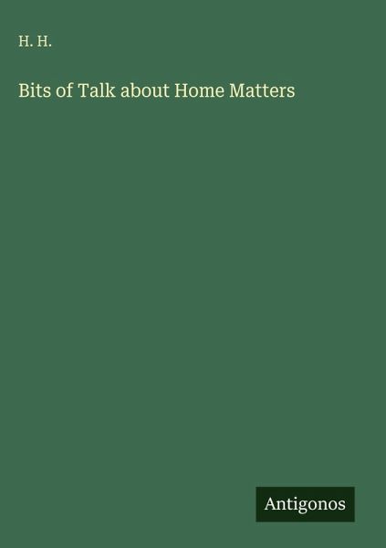 Bits of Talk about Home Matters