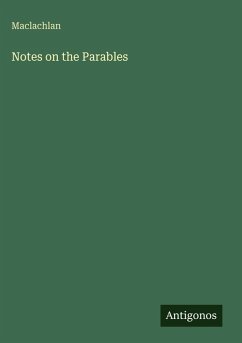 Cover Notes on the Parables