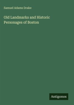 Cover Old Landmarks and Historic Personages of Boston