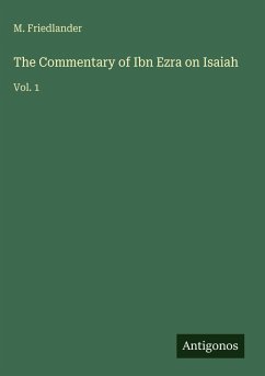 Cover The Commentary of Ibn Ezra on Isaiah