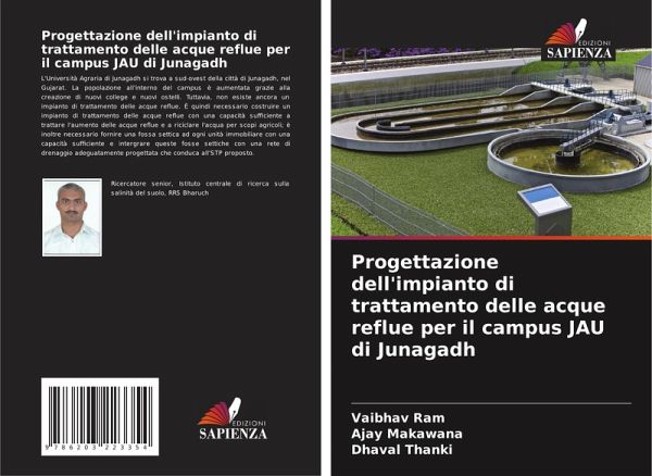 Progettazione dell'impianto di trattamento delle acque reflue per il campus JAU di Junagadh