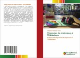 Programas de ensino para o TEA/Autismo Programas de ensino para o TEA/Autismo