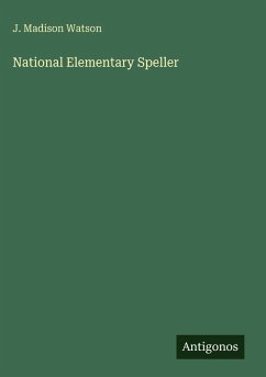 Cover National Elementary Speller