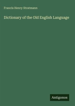 Cover Dictionary of the Old English Language
