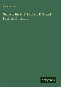 Cover Guide to the N. Y. Midland R. R. and Business Directory