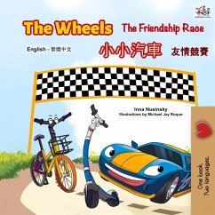 Cover The Wheels The Friendship Race (English Chinese Traditional Bilingual Children's Book)