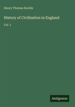 Cover History of Civilization in England