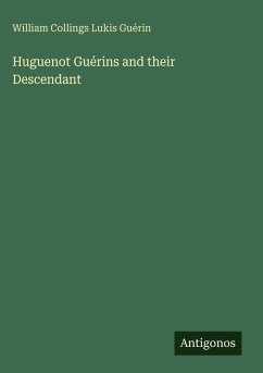 Cover Huguenot Guérins and their Descendant