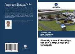 Cover Planung einer Kläranlage für den Campus der JAU Junagadh