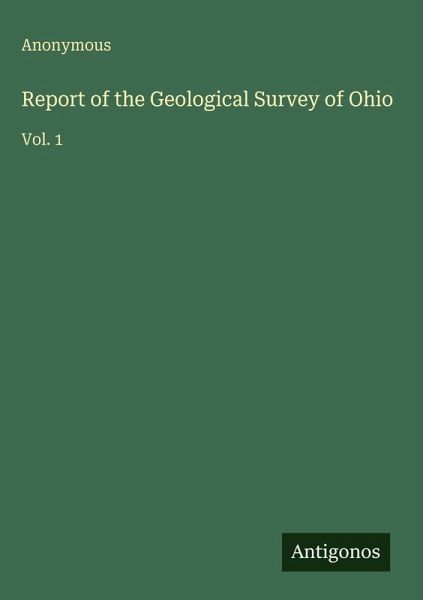 Report of the Geological Survey of Ohio