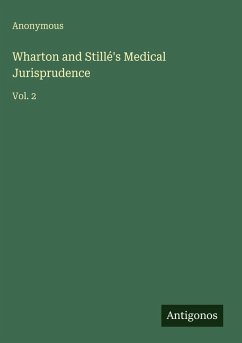 Cover Wharton and Stillé's Medical Jurisprudence