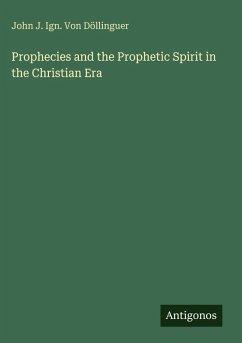 Cover Prophecies and the Prophetic Spirit in the Christian Era