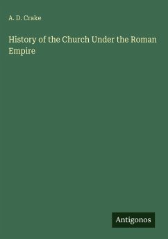 Cover History of the Church Under the Roman Empire