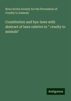 Constitution and bye-laws with abstract of laws relative to 
