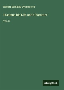 Cover Erasmus his Life and Character