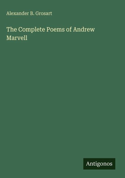 The Complete Poems of Andrew Marvell