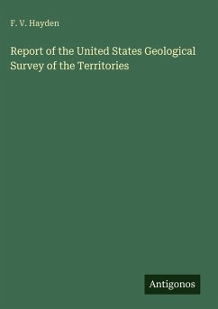 Cover Report of the United States Geological Survey of the Territories