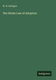 The Hindu Law of Adoption