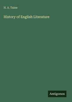 History of English Literature - Taine, H. A.