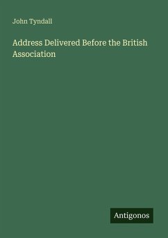 Cover Address Delivered Before the British Association