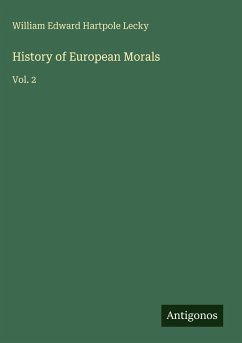 Cover History of European Morals