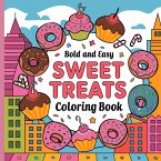 Sweet Treats Coloring Book for Kids