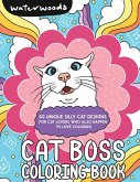 Cat Boss Coloring Book