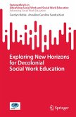 Exploring New Horizons for Decolonial Social Work Education (eBook, PDF)