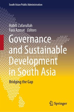 Cover Governance and Sustainable Development in South Asia (eBook, PDF)