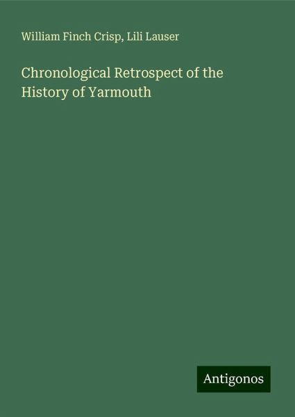 Chronological Retrospect of the History of Yarmouth