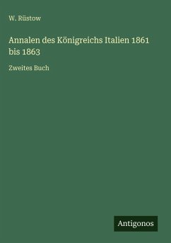 Cover Annalen des Königreichs Italien 1861 bis 1863