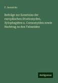 Beiträge zur Kenntniss der europäischen Stratiomyden, Xylophagiden u. Coenomyiden sowie Nachtrag zu den Tabaniden