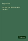 Beiträge zum Zuschauer und Plauderer