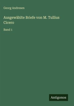 Cover Ausgewählte Briefe von M. Tullius Cicero