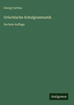 Cover Griechische Schulgrammatik