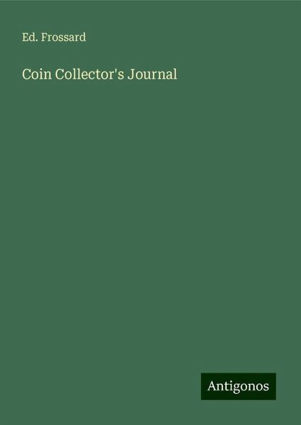 Coin Collector's Journal