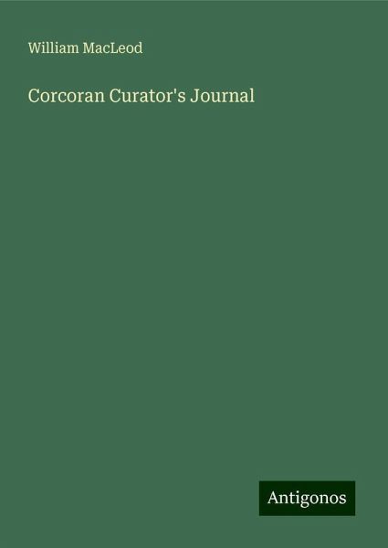 Corcoran Curator's Journal Corcoran Curator's Journal