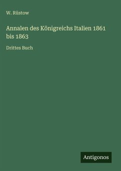 Cover Annalen des Königreichs Italien 1861 bis 1863
