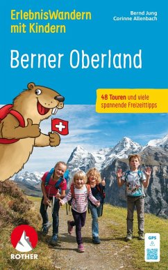 Cover ErlebnisWandern mit Kindern Berner Oberland