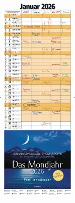 Cover Das Mondjahr 2026 - Familienkalender