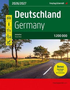 Cover Deutschland, Autoatlas 1:200.000, 2026/2027, freytag & berndt