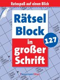 Rätselblock in großer Schrift 127 (5 Exemplare à 2,99 EUR) Rätselblock in großer Schrift 127 (5 Exemplare à 2,99 EUR)