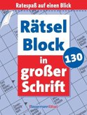 Rätselblock in großer Schrift 130 Rätselblock in großer Schrift 130