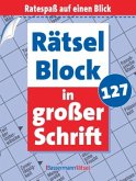 Rätselblock in großer Schrift 127 Rätselblock in großer Schrift 127