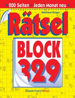 Cover Rätselblock 329 (5 Exemplare à 2,99 EUR)